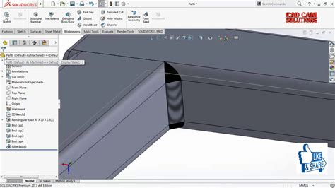 weld sheet metal solidworks|solidworks fillet weld on assembly.